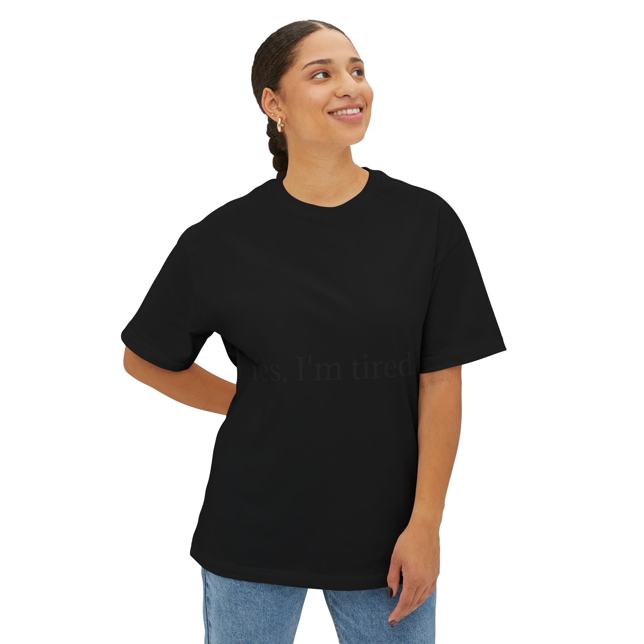 Yes, I'm Tired. Tee — Minimalist Sarcastic Graphic T-Shirt